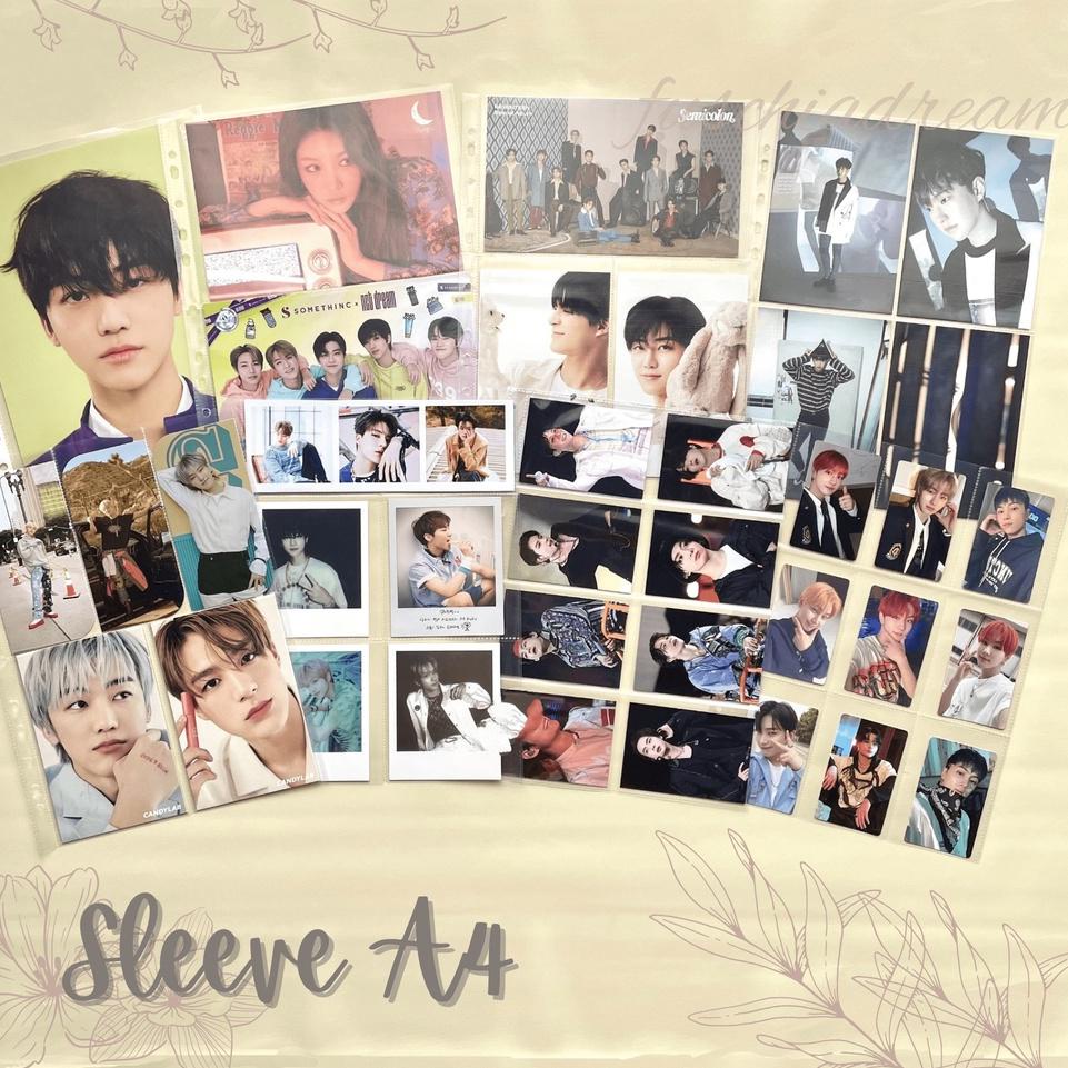 

(B(53➸) Sleeve Pocket A4 1P/2P/3P/4P/5P/6P/8P/9P/10P/12P/20P for Photocard Postcard KPOP terviral
