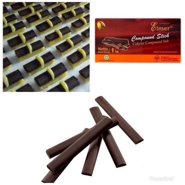 

Elmer choco stick coklat polos 100 gr