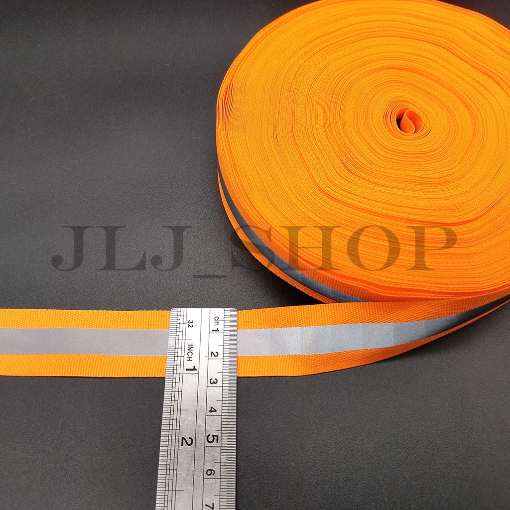 Pita Scotlight / Relfektor Kombinasi 2,5 Cm (2,5cm x 1cm)