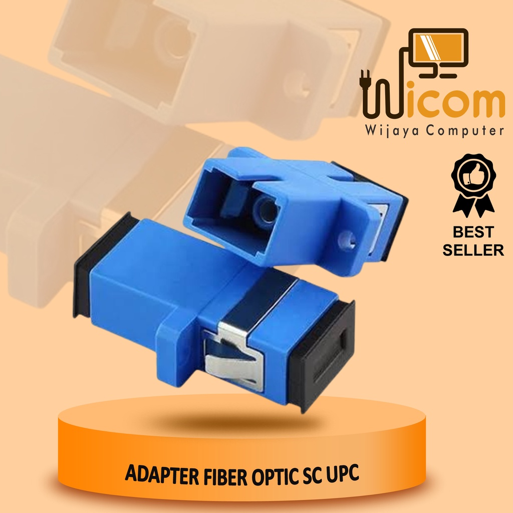 Jual ADAPTER SC UPC FIBER OPTIK SAMBUNGAN FAST CONNECTOR | Shopee Indonesia