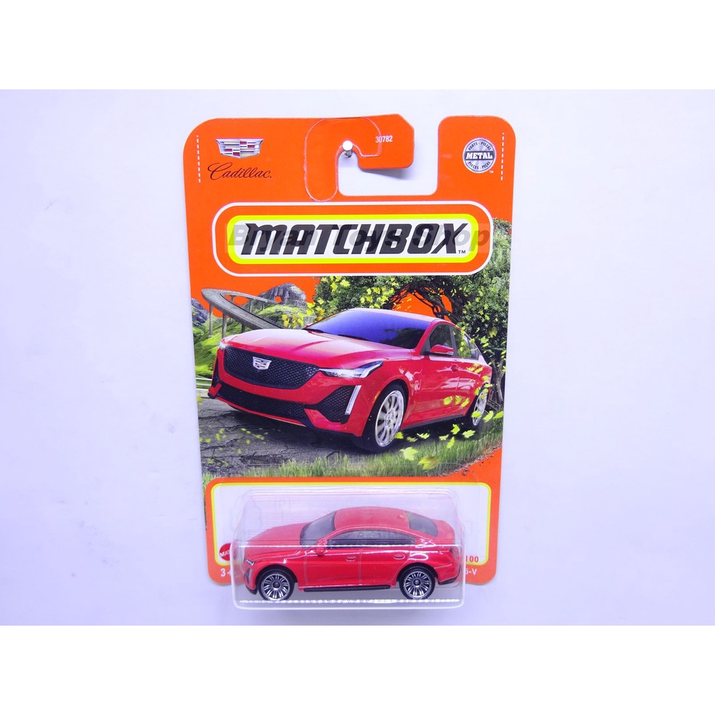 Matchbox 2021 Cadillac CT5-V Merah