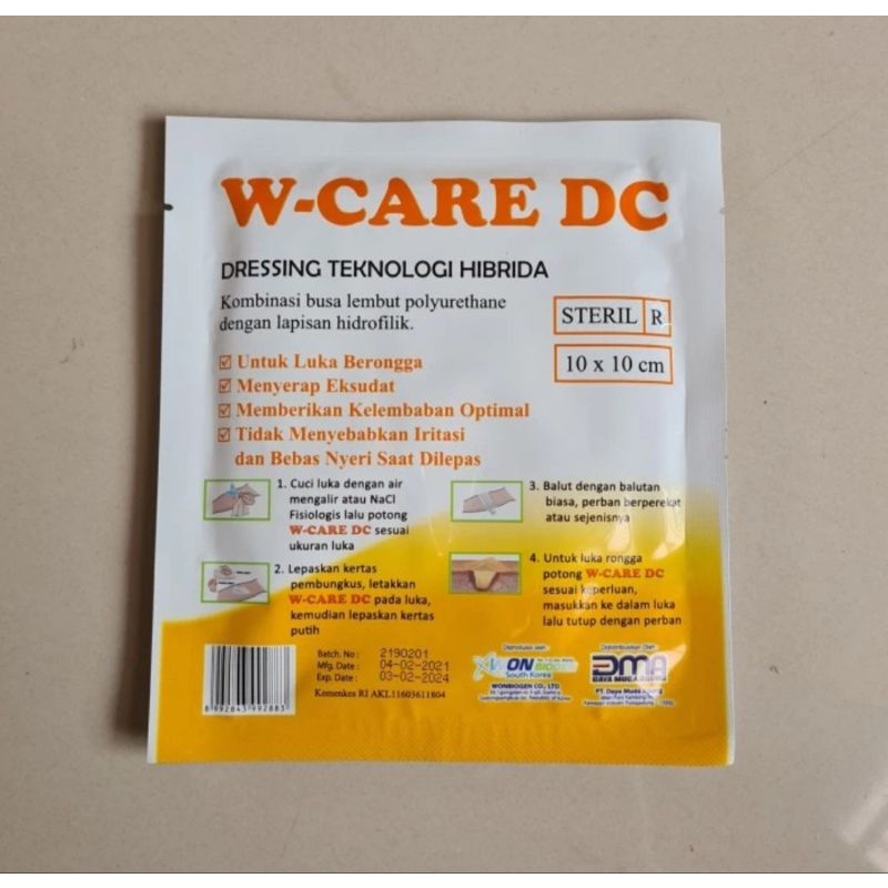 W CARE DC / W-CARE DC / Perban Luka Foam Dressing