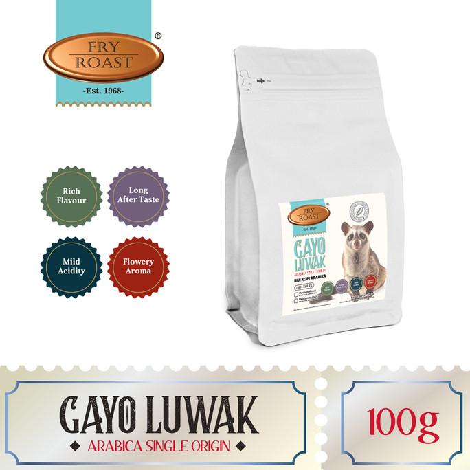 

[BISA COD] KOPI ARABIKA GAYO LUWAK LIAR 100 GRAM BIJI DAN BUBUK