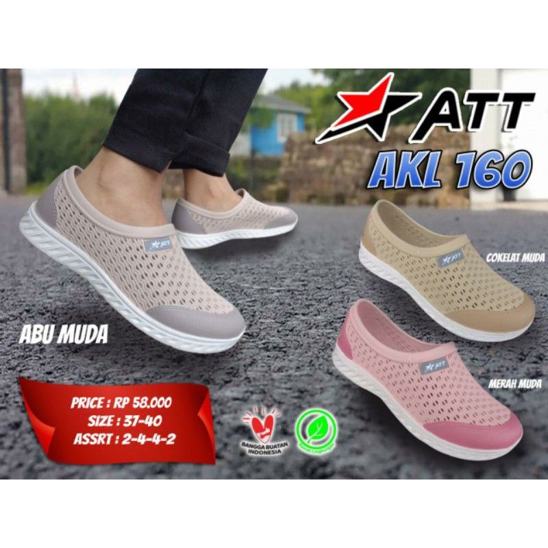 Sepatu karet wanita Att AKL 160 size 37/40