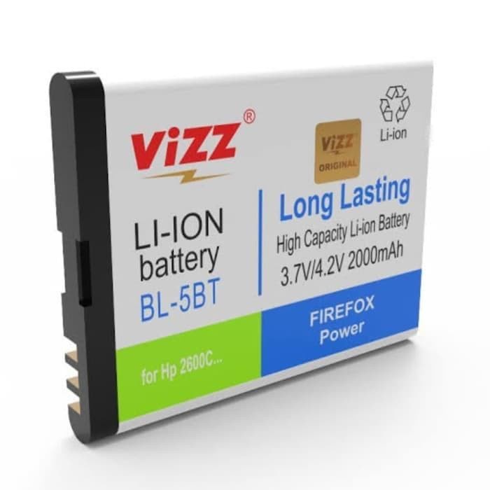 BATERAI VIZZ DOUBLE POWER FOR NOKIA BL 5BT BL 5U
