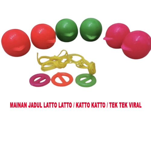 Mainan Jadul Klasik Lato  Lato / Etek Etek / Latto Latto / Katto Katto