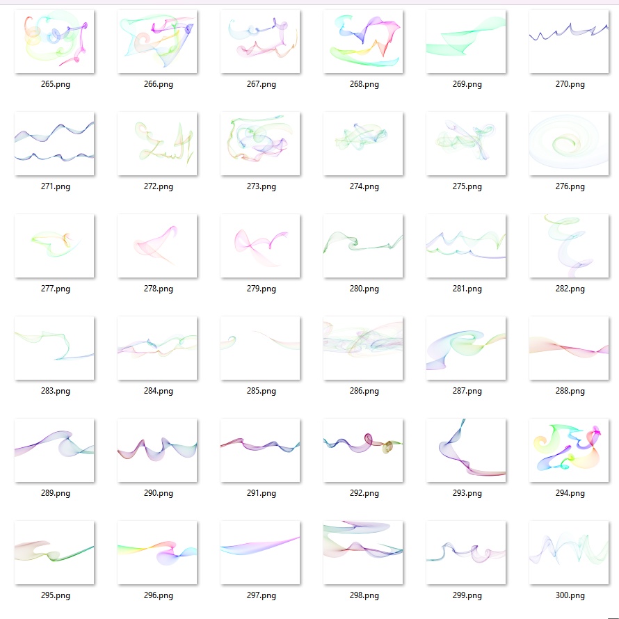 400 Fractal Graphic Overlays