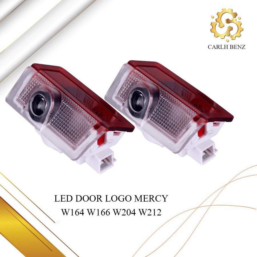 LAMPU LED PROYEKTOR PINTU MOBIL MERCY W204 W212 W166