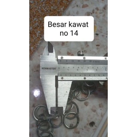 RB Batu Rantai Kawat Jala Ikan Las no14D14