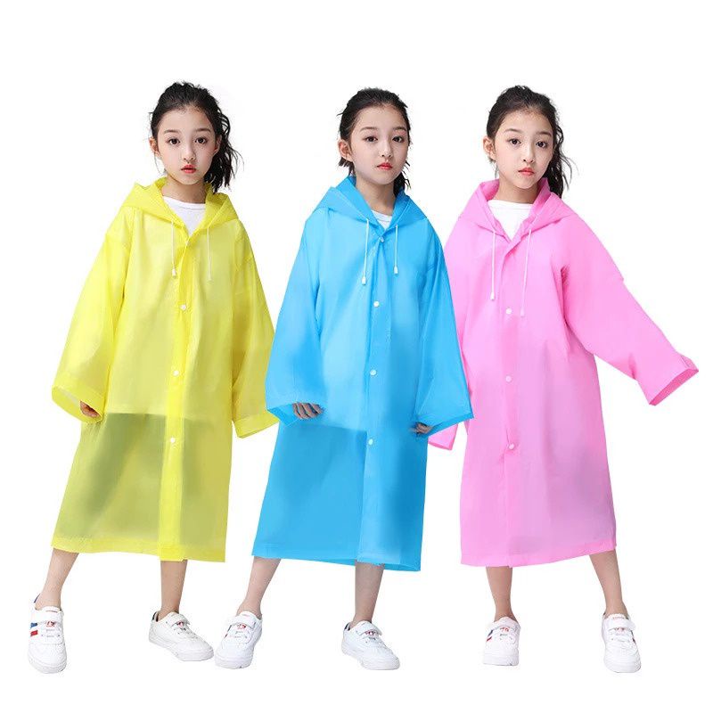 Jas Hujan Anak Eva Kids Raincoat Jas Hujan Fashion Mantol Anak