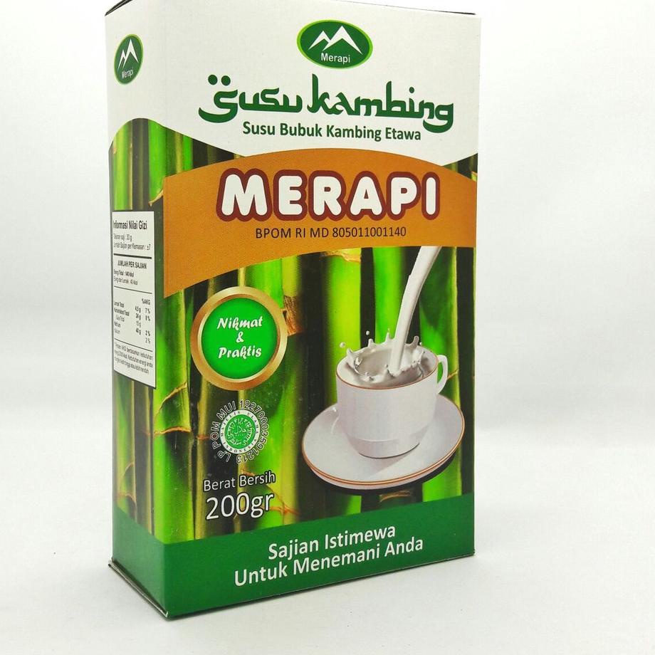 

Susu Kambing Etawa Murni MERAPI Goat Milk Powder Aneka Rasa