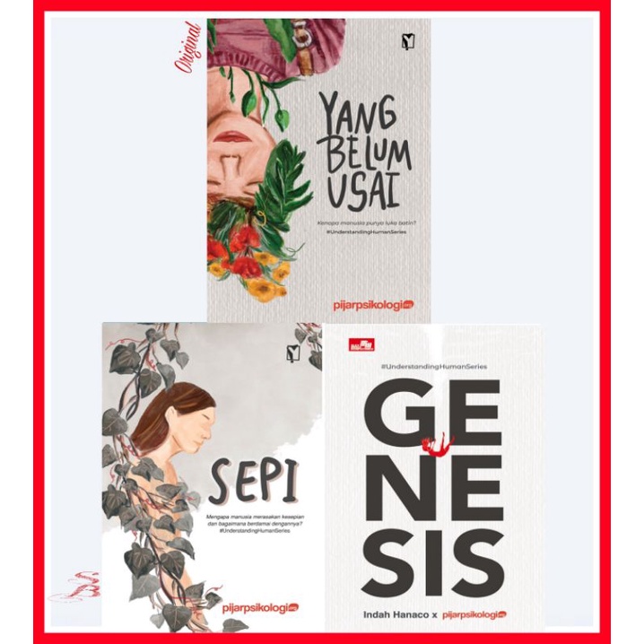 Jual Novel Yang Belum Usai Sepi Genesis Indah Hanaco x pijarpsikologi