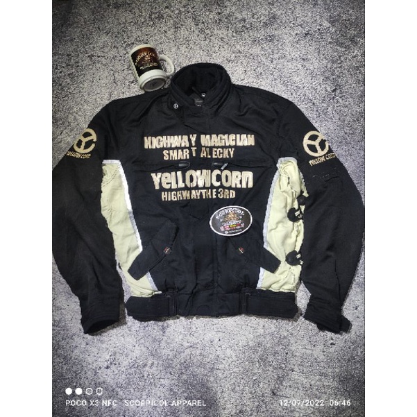Jaket Motor Yellowcorn YB 6302 not simpson hyod bates nankai kushitani komine rs taichi greedy yamah