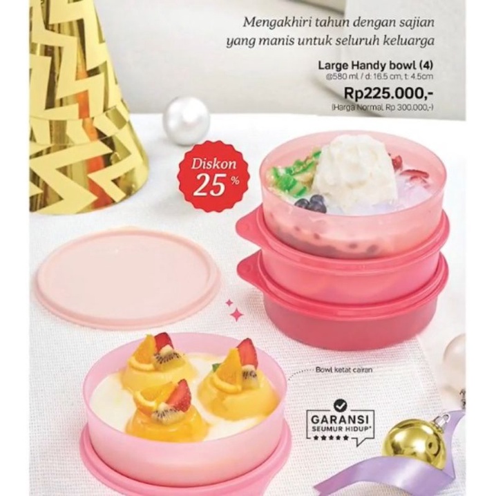 large handy bowl Tupperware