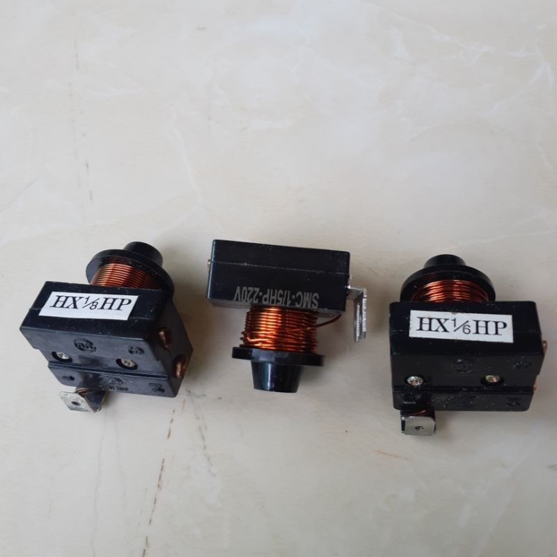 rilay relay gulung PTC kulkas 1/8 1/6 1/5 HP