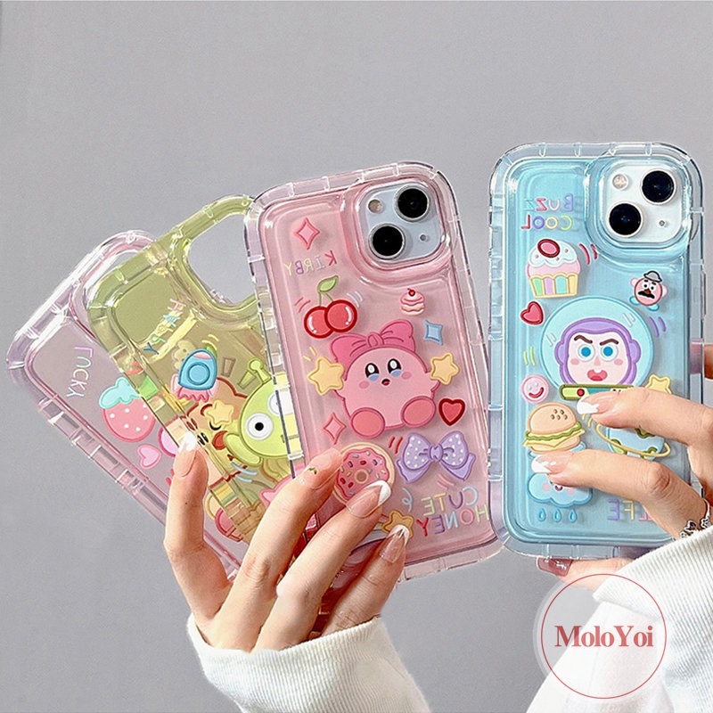 Soft Case TPU Transparan Motif Kartun Toy Story Untuk iPhone 11 14 13 12 Pro MAX XR 7plus 7 8 6 6S Plus X XS MAX