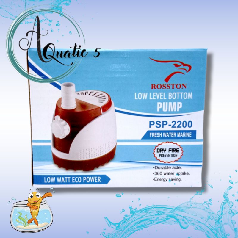 Pompa Kolam Aquarium ROSSTON PSP 2200