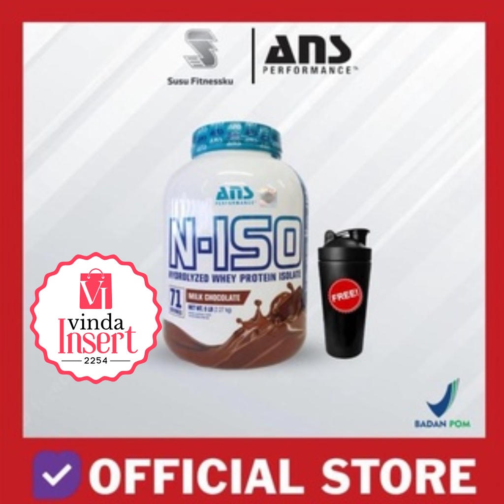 ANS N Iso 5 Lb Hydrolized Whey Protein Isolate ANS N-Iso