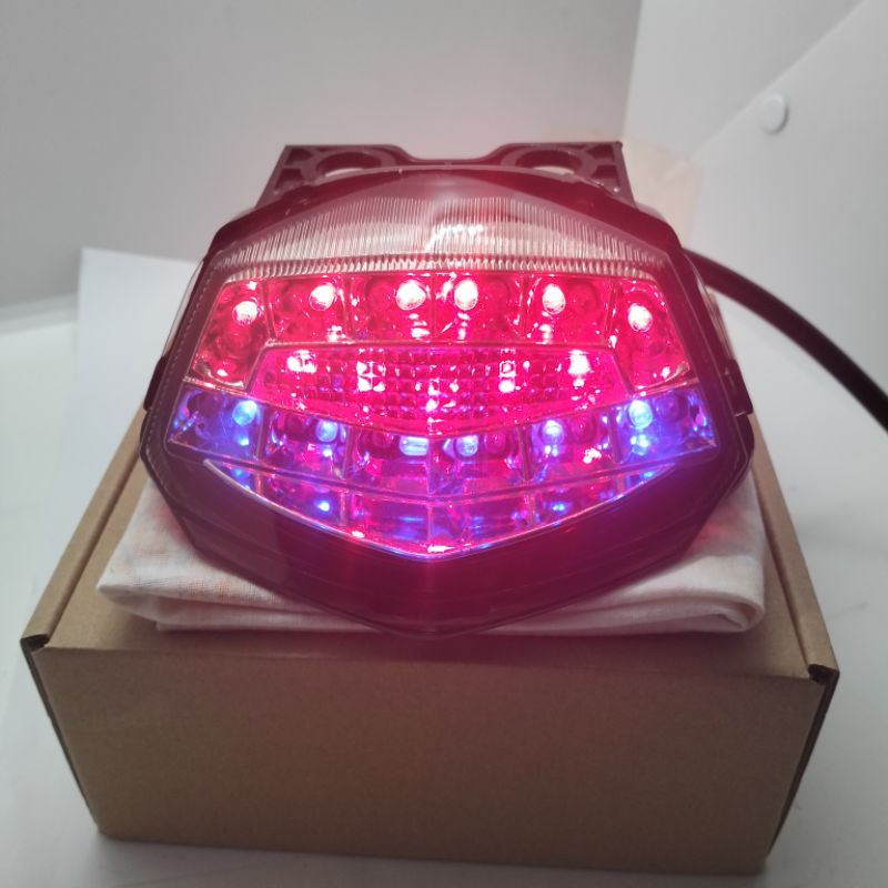 Stop lampu Belakang LED 3in1 Ninja 150RR / Ninja 250 Carbu