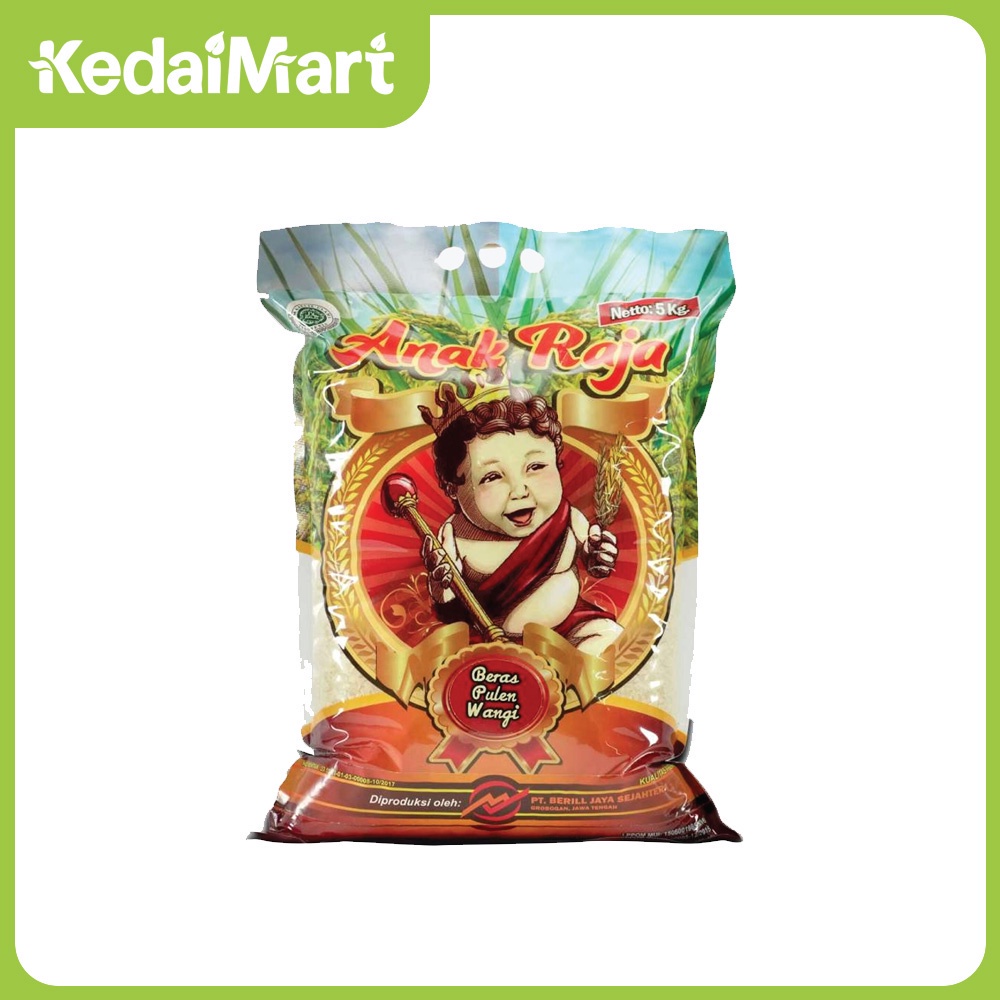 

Anak Raja Beras Pulen Wangi 5 Kg