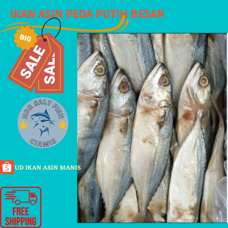 

ikan asin Peda Putih Jumbo/besar