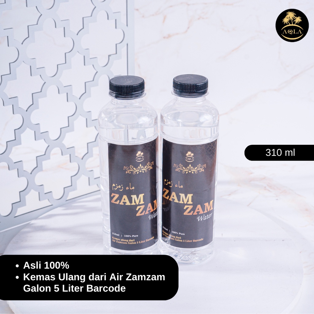 

AIR ZAM-ZAM ORIGINAL ASLI SAUDI 310ml / AIR ZAM ZAM KEMAS ULANG DARI ZAM ZAM BARCODE