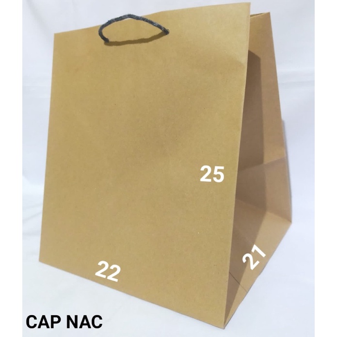 

Paper bag R10K Kotak nasi Polos / Paperbag / Tas Kertas / Goodie bag