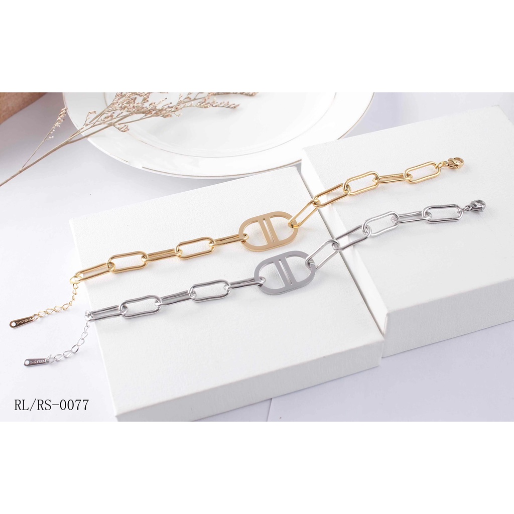 Gelang Cantik Titanium Perhiasan Wanita Jewelry 0077/145