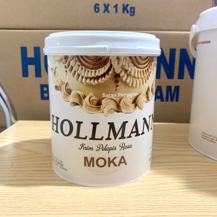 

Hollmann ButterCream Moka 350gr - Krim Pelapis Rasa Moka