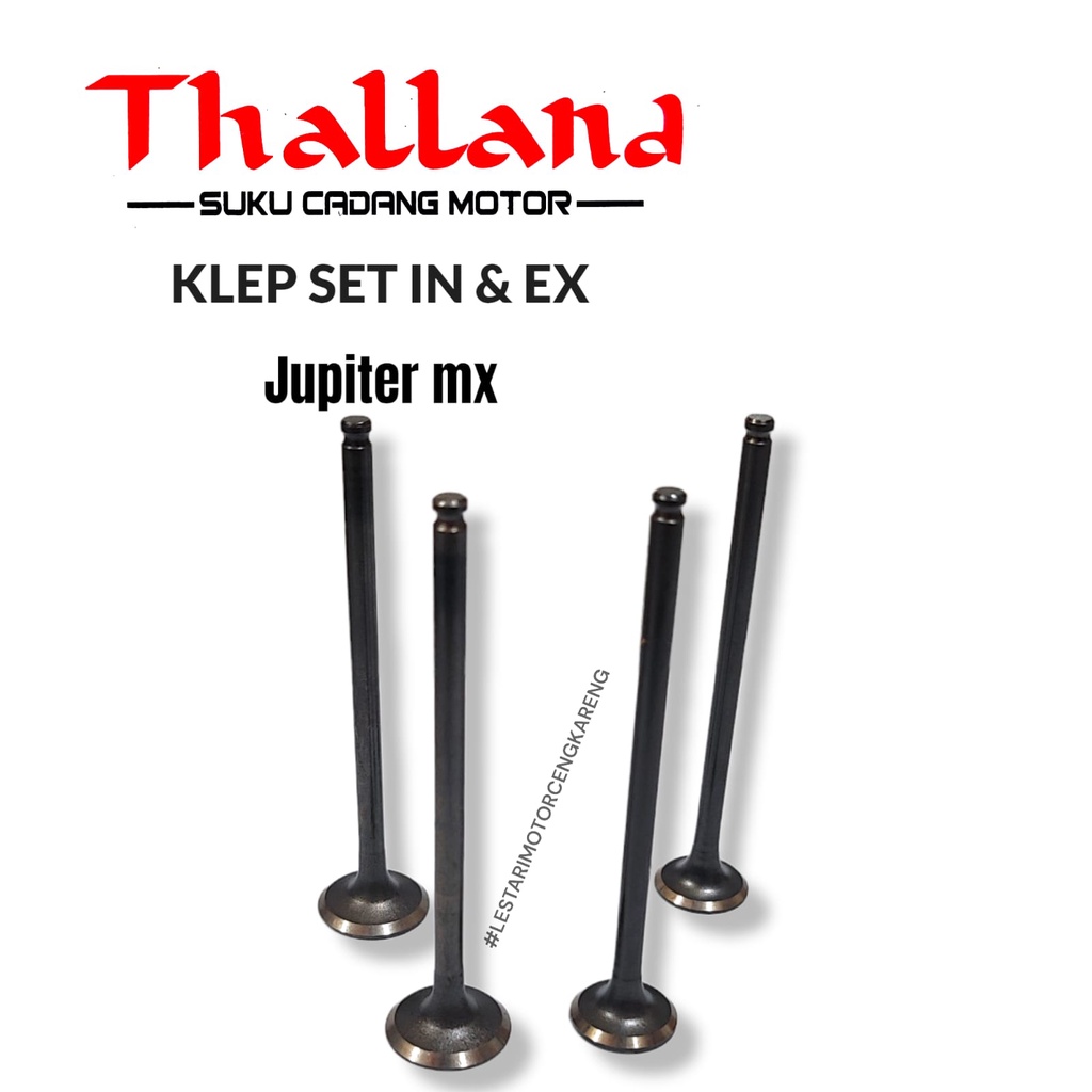 VALVE KLEP SET JUPITER MX VIXION R15 THALLAND 2IN 2 EX GOOD QUALITY