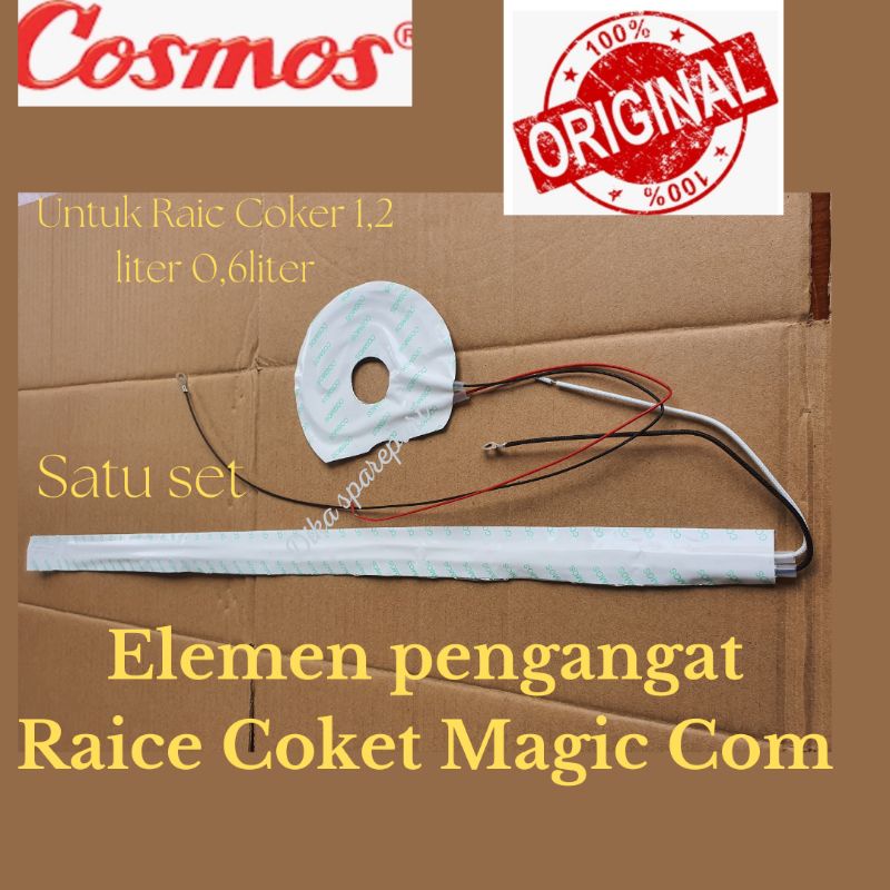 satu set elemen atas bawah pengangat magic Com