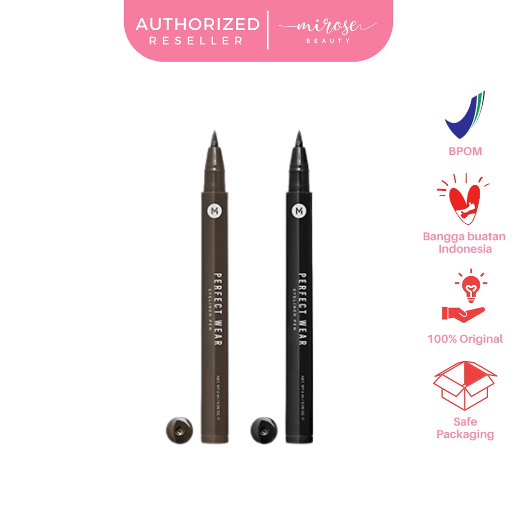 Mizzu Eyeliner Pen Perfect Wear - Eyeliner Spidol