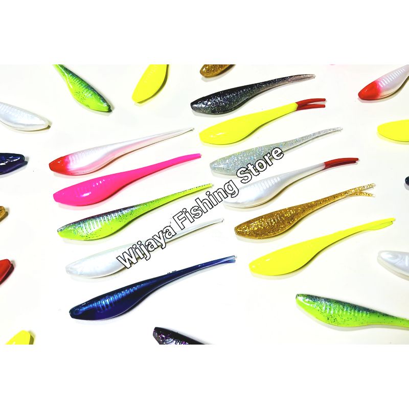 Umpan Pancing Baby Silencer Soft Bait Soft Lure Rep Ozmy 12 cm