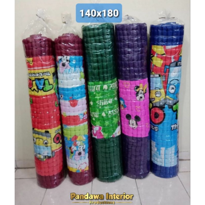 RB KASUR PALEMBANG ASLI KAPUK SINTETIS KASUR GULUNG KASUR TIDUR 100x180cm 120x180cm 140x180cm