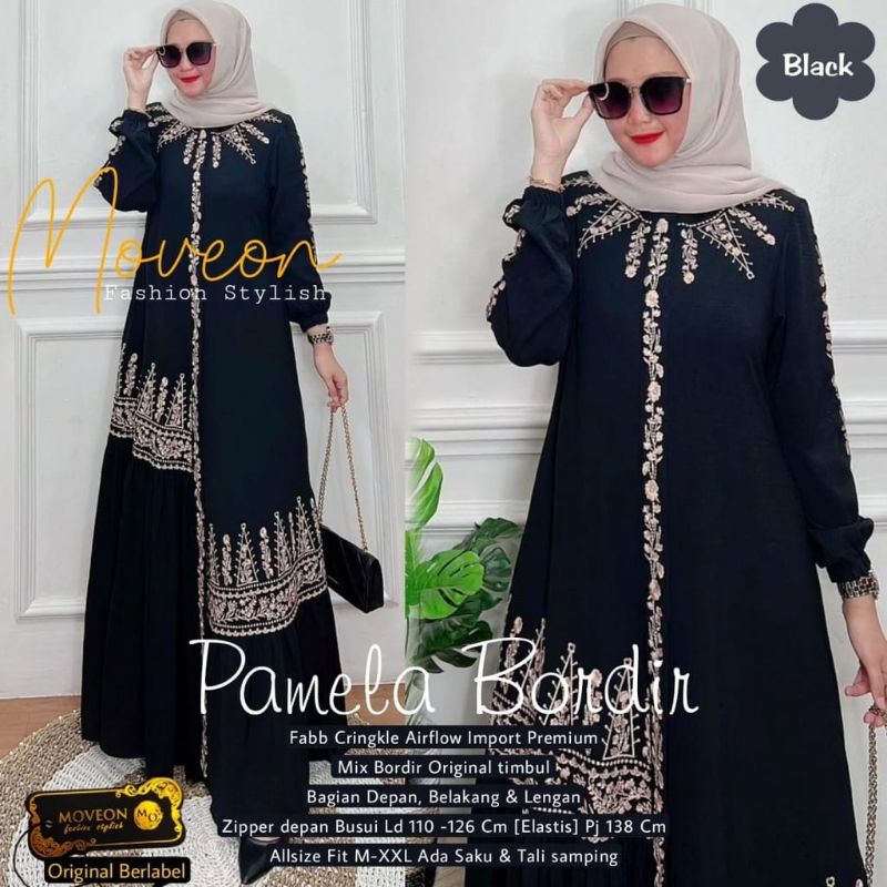 Pamela/Jehana Dress Wanita Bordir