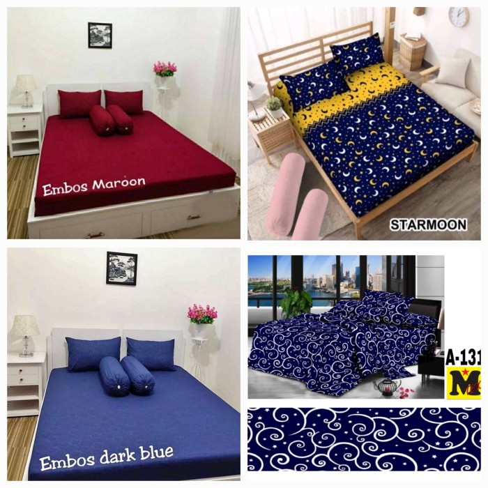 Ttr Sarung Kasur /Sarung Kasur Polos/Sarung Kasur Busa Resleting 120X200