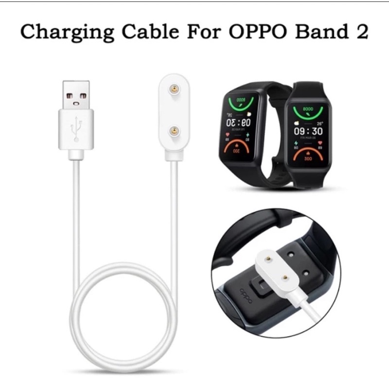 Kabel Charger Oppo Band 2 USB Magnetic Cable Smartband Jam Oppo Band2