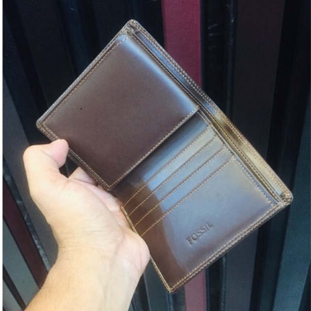 dompet kulit full model lipat buku vertikal #dompet #dompetpria #dompetlipat