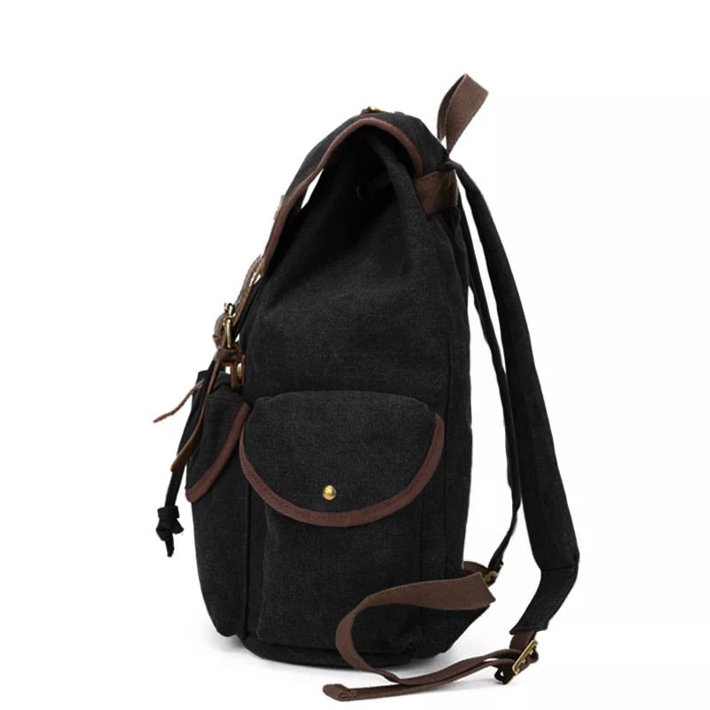 Kbag Klub New Arrival - Tas Ransel Canvas IAC Backpack Up to 10 inch - Tas Sekolah Tas Wanita Daypack