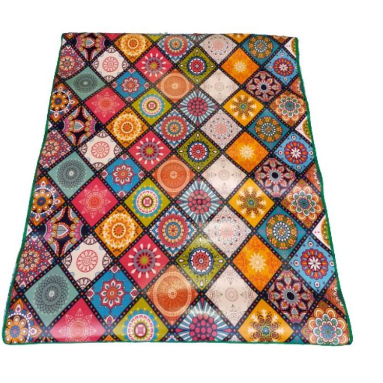 《packingaman》 Tikar Spon Gulung Motif Gambar