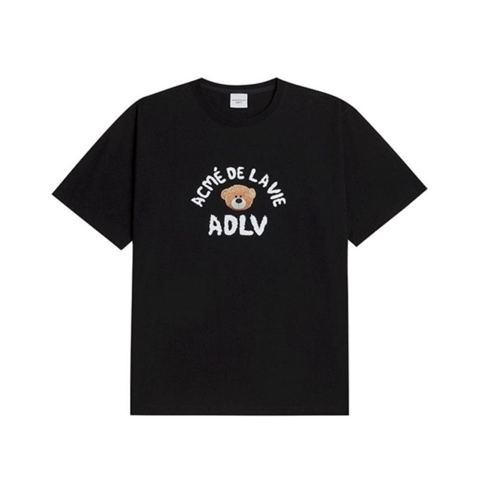 [ADLV] Acmedelavie T-Shirt Black Teddy Bear (Bear Doll)