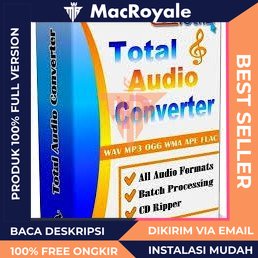 TERLARIS PROMO - CoolUtils Total Audio Converter 5 Pro Lifetime - Edit Convert Audio Full Version