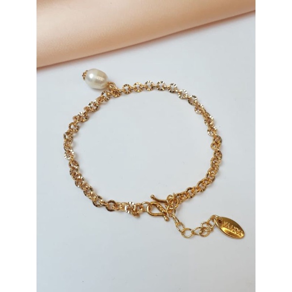 Mutiara Lombok Asli | Mutiara Lombok Asli | Gelang rantai  mutiara air tawar