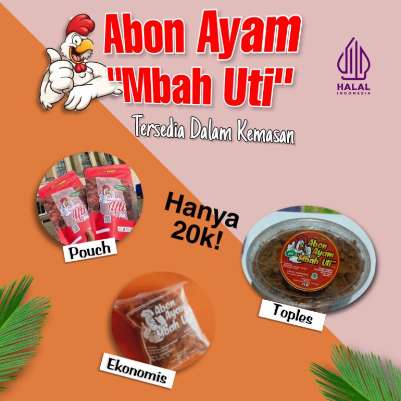 

Abon Ayam "Mbah Uti" asli Purbalingga