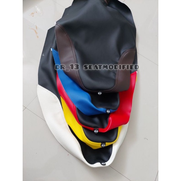 KULIT JOK MOTOR HONDA SUPRA 125 HELM IN BAHAN ASLI MBTECH