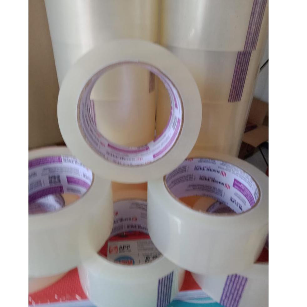 

Kekinian.. PLAKBAN/ISOLASI ( 5 PCS) / SELOTIP BENING NACHI 2 INCH (48 MM X 100Y) ATK MURAH 55