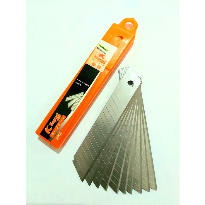

Kapusi Isi Cuter Cutter Per Pack Isi 10Pcs