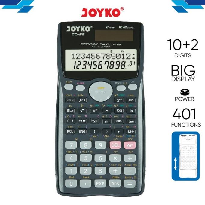 

Calculator / Kalkulator Joyko CC-25 / Scientific / 401 Functions