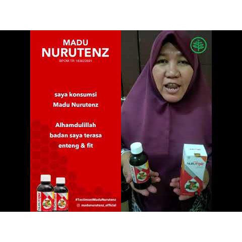 Madu NURUTENZ Asli Obat Darah Tinggi Hipertensi Original Menjaga Kesehatan Jantung 280 gram