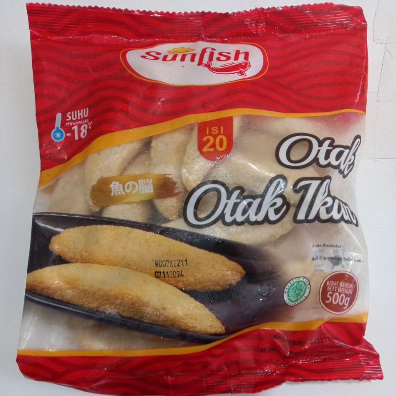 

OTAK OTAK IKAN SUNFISH 500 GRAM